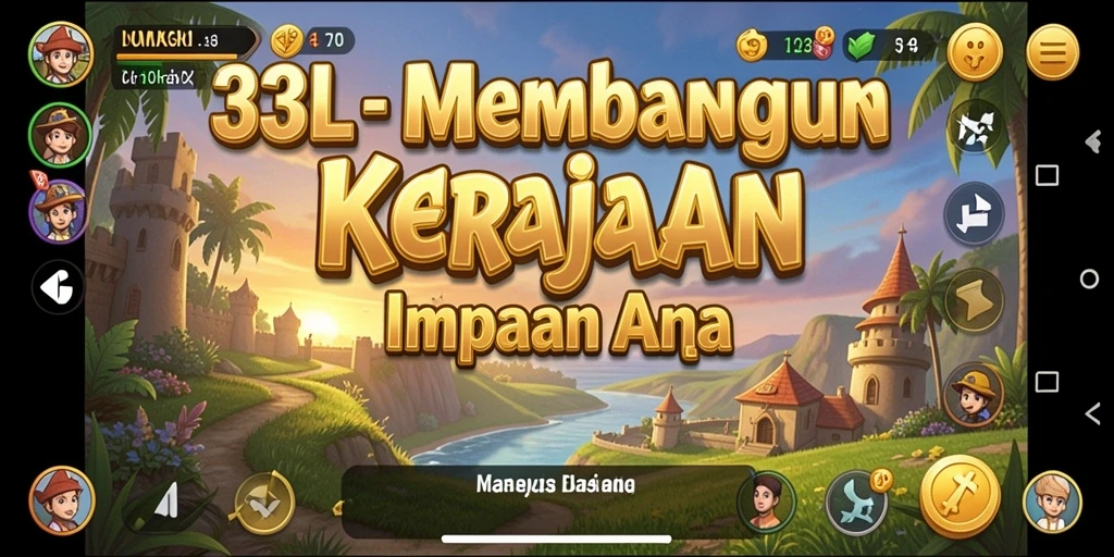 Tampilan gameplay 33L yang menawan dan realistis.