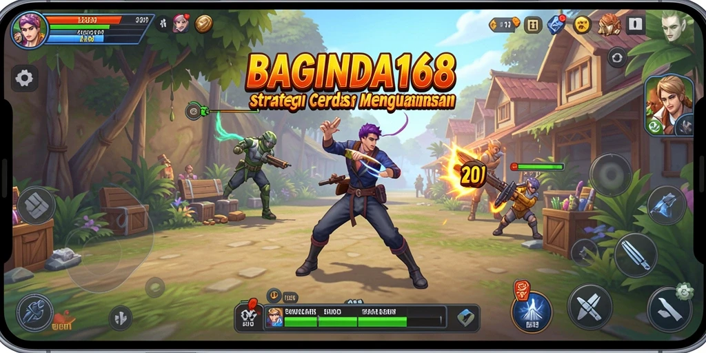 Screenshot BAGINDA168 menampilkan intensitas pertandingan strategi.