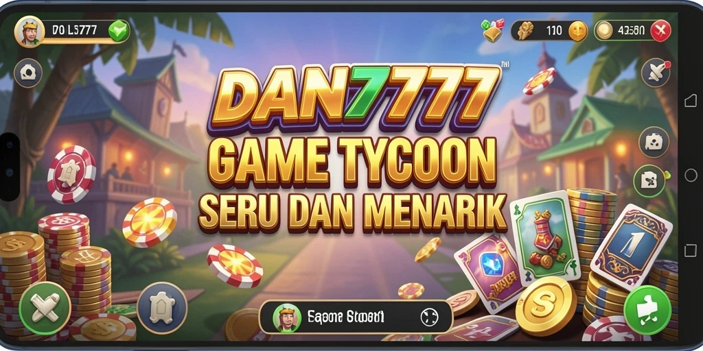 Screenshot gameplay Tycoon yang penuh strategi dan tantangan.