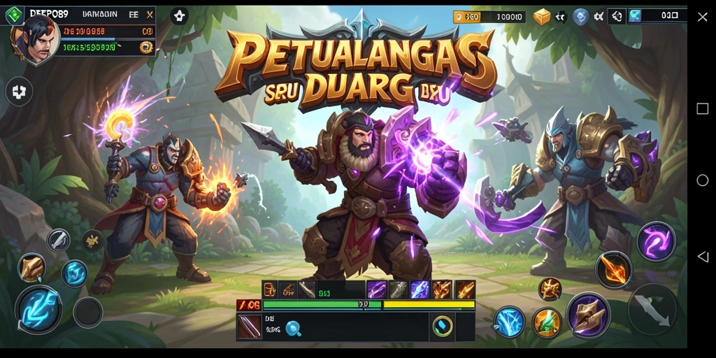 Tampilan gameplay seru dan menantang di DEPO89.