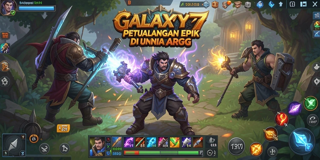 Tampilan menakjubkan gameplay ARPG di GALAXY77.
