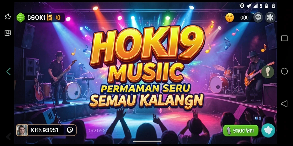 Tampilan gameplay HOKI9 dengan ritme yang mengasyikkan.