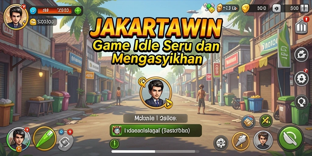 Screenshot JAKARTAWIN menampilkan gameplay menawan dan mudah dipahami.