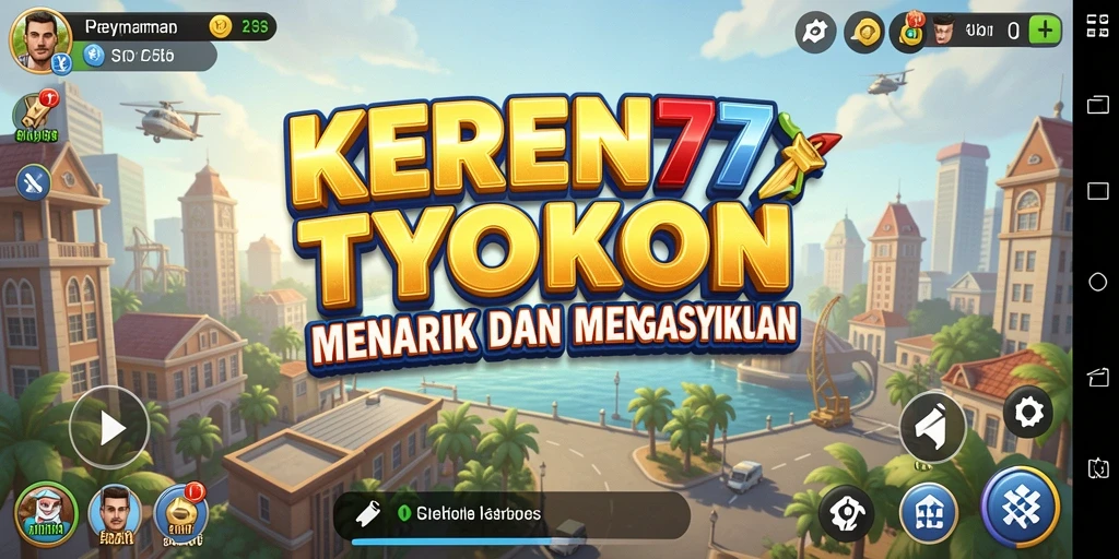 Tampilan gameplay KEREN77 yang seru dan interaktif.
