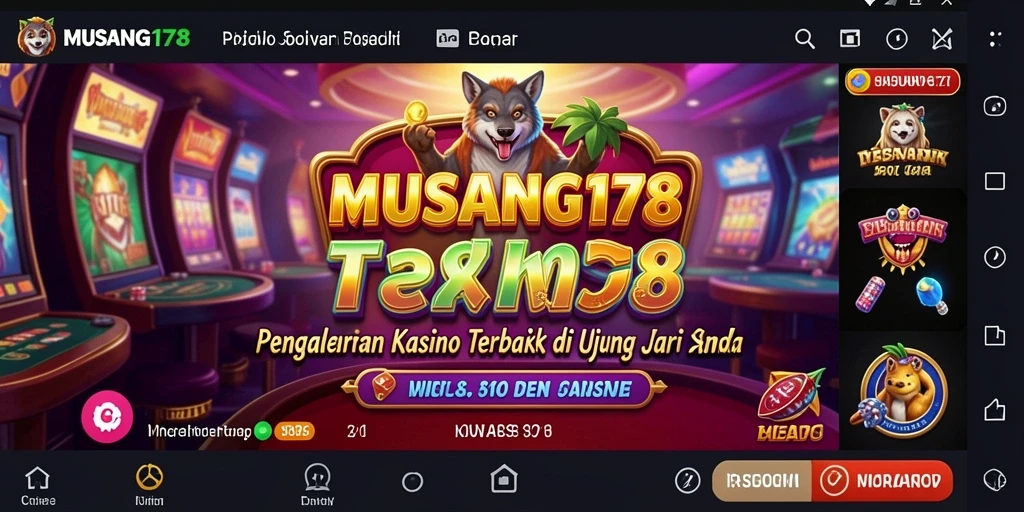 Gambaran gameplay menarik dalam MUSANG178 yang memikat pemain Kasino.
