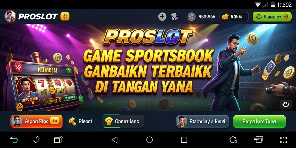 Tampilan menarik dari gameplay PROSLOT yang menyajikan taruhan olahraga.