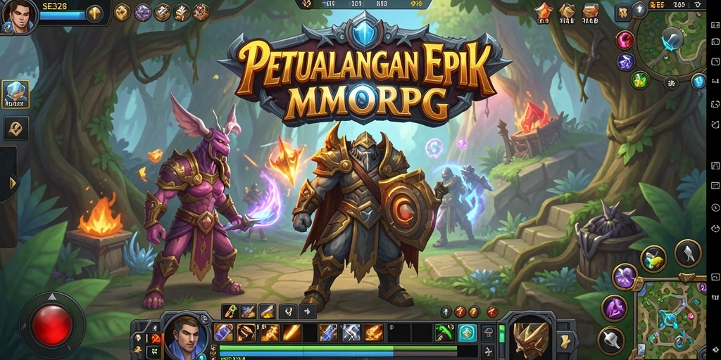 Gameplay SE328 yang mendebarkan dalam dunia MMORPG.