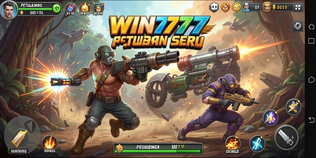 Tangkapan layar gameplay <strong>WIN777</strong> menampilkan aksi seru dan grafis yang mengesankan.